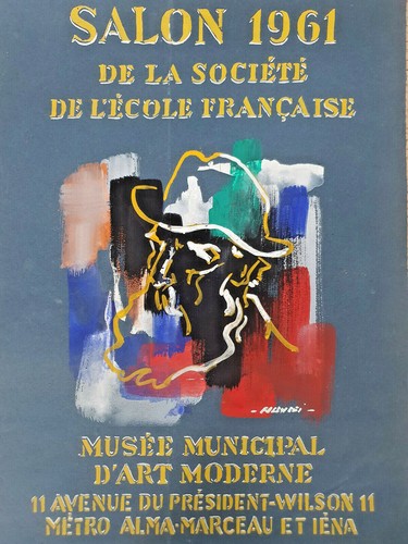 Salone 1961 poster - salone, mostra