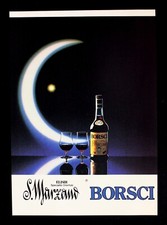 VINTAGE 1987 LIQUORE SAN MARZANO BORSCI AD / PUBBLICITÀ / WERBUNG / PUBLICITÉ