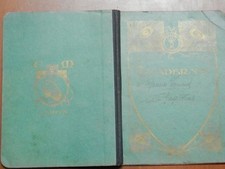 Vecchio quaderno scolastico di