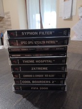 Lotto / Blocco Playstation 1 PS1 (Syphon Filter, Theme Hospital, Fifa, Namco...