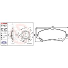 Kit completo: dischi forati