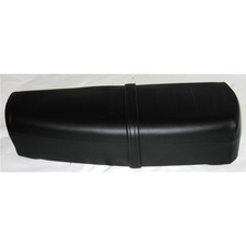 Sella nera lunga biposto per