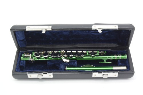 Flauto verde placcato - flauto, c
