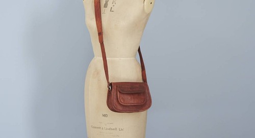 Borsa tracolla vera pelle - tracolla, in