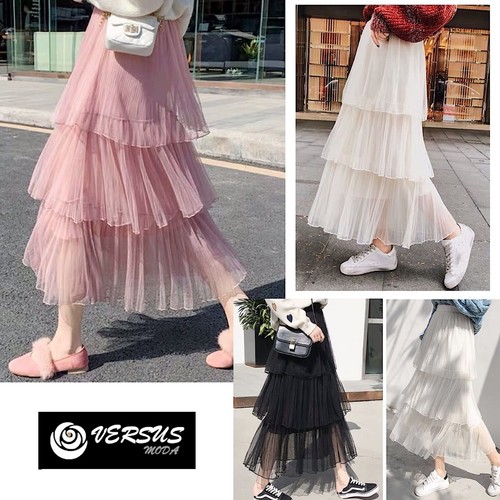 Gonna donna tulle lunga - donna,