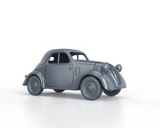 WWII ITALIAN Fiat 500 Topolino