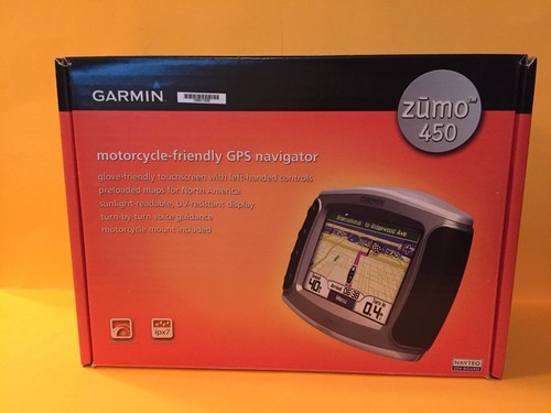 Garmin zumo 450 original box - garmin,