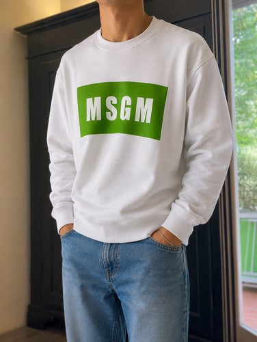 Msgm milano felpa uomo - msgm,