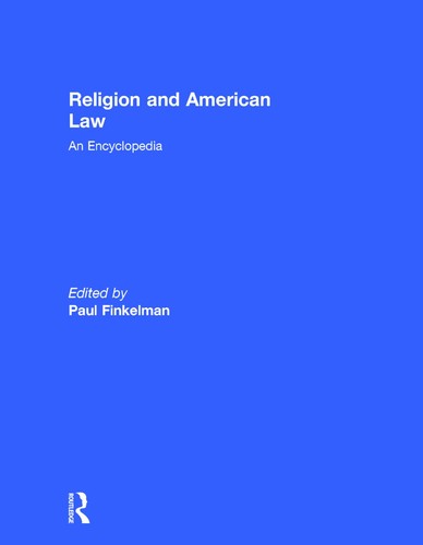 Religion and american law an - and,