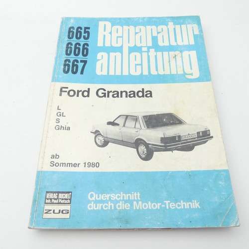 Ford granada werkstatthandbuch - ford,