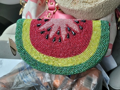 Borsa tracolla con perline - borsa,