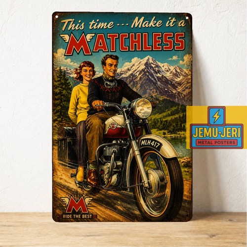 Insegna latta metallo moto - insegna,