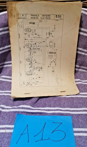Schema elettrico vedi - schema,