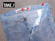 JEANS Originali " TAKE-TWO " da UOMO Man DENIM VINTAGE Taglia 45 - W31 L34