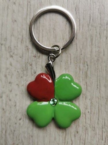 Portachiavi quadrifoglio - portachiavi,