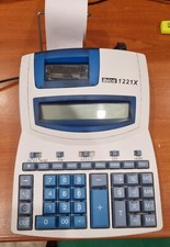 Calcolatrice semi professionale IBICO 1221X con stampante da tavolo scrivente