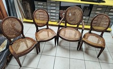 Set di 4 sedie antiche Luigi