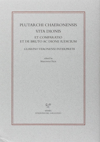 Plutarchi chaeronensis vita - plutarchi,