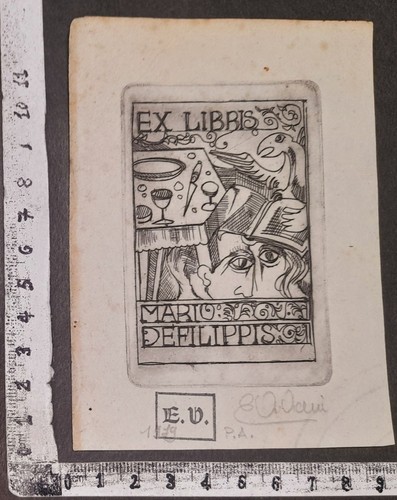 Wunderkammer exlibris 611 - wunderkammer,