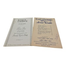 Serenata Toselli di Enrico Toselli e Danza Caprice di Edward Grieg Set di 2