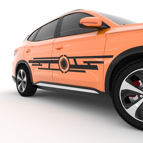 Adesivo tuning auto 200 - cm, |