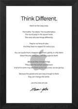 Think Different Steve Jobs