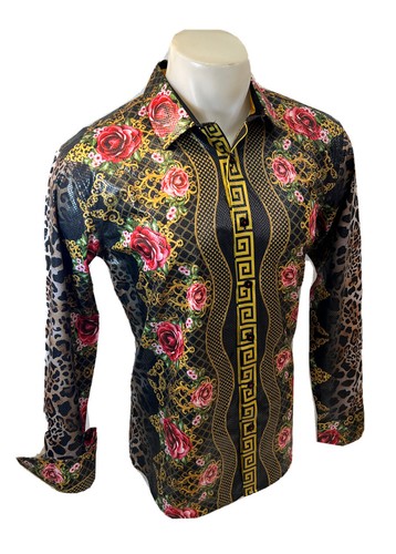 Camicie uomo barocco manica - camicie,