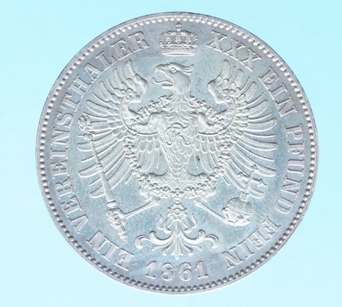 Germania prussia tallero - tallero, 1861