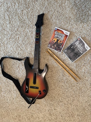 Pacchetto nintendo wii guitar - nintendo,