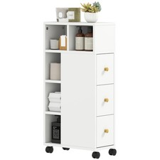 HOMCOM Mobile Bagno Slim con