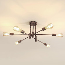 Plafoniera Bronzo Soffitto