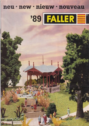 Faller 1989 depliant catalogo