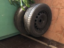 COPPIA DI PNEUMATICI INVERNALI 195/60/15 GIÀ MONTATI SU CERCHIONE