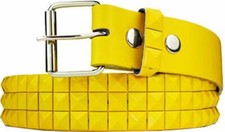 Cintura con rivetti piramidali