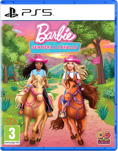 Barbie sentieri cavallo - cavallo,