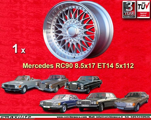 Cerchio mercedes rc90 - rc90, 8.5x17