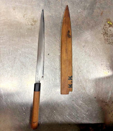 Coltello sashimi cucina - coltello,