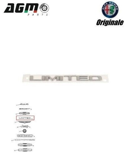 Scritta limited cromata - scritta,