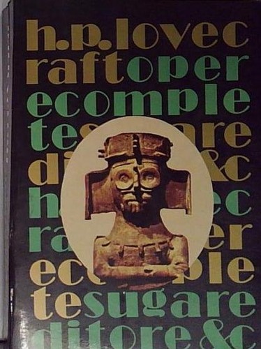 Lovecraft opere complete sugar - opere,