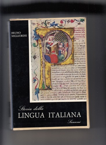 Storia della lingua italiana