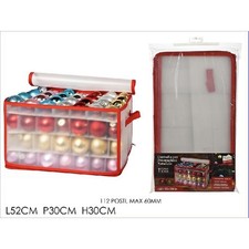 BOX PORTA PALLINE ADDOBBI NATALIZI
