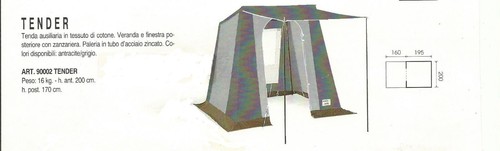 Tenda cucinotto ripostiglio