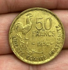 💎 FRANCE - 50 FRANCS 1952, G. GUIRAUD #128M01 💎 BELLE QUALIT, petit prix