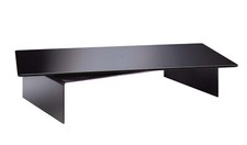 Meliconi Rotobridge Elite M - Piano Girevole a 360° in Vetro per TV e Monitor PC