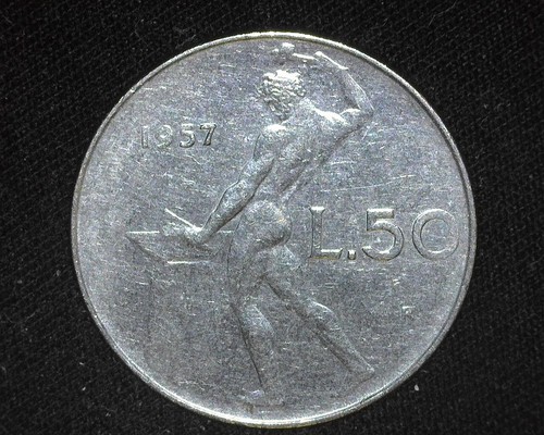 Italy 1957 lire - italy, 50