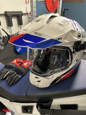 Casco Scorpion ADF-9000 Air Desert bianco blu rosso