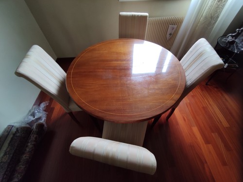 Tavolo rotondo allungabile - , cm