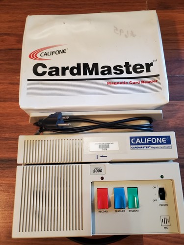 Califone cardmaster lettore - califone,