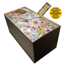 Lotto 1000 francobolli TUTTI DIVERSI VECCHIO MONDO collezione fuori carta in tutto il mondo confezione set