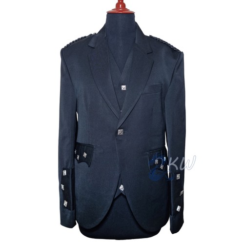 Giacca gilet kilt - kilt, nero